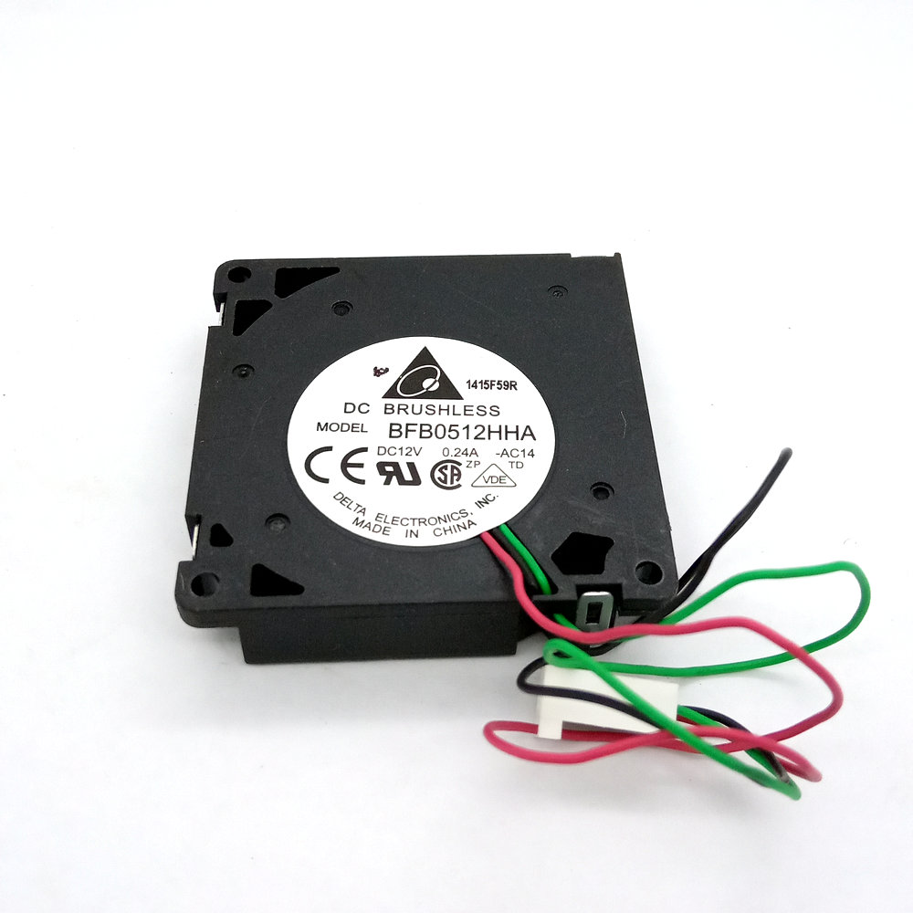 Original DELTA BFB0512HHA Cooling Fan 12V 0.21A 2.52W 3wires BFB0512HHA Fans